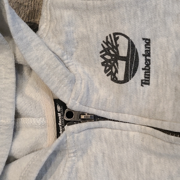 Timberland Infant Boys sz 12M Sweatshirt w/hoodie good used condition - Picture 2 of 6
